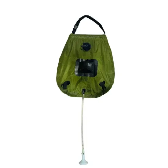 Water bag with shower, 20 liters