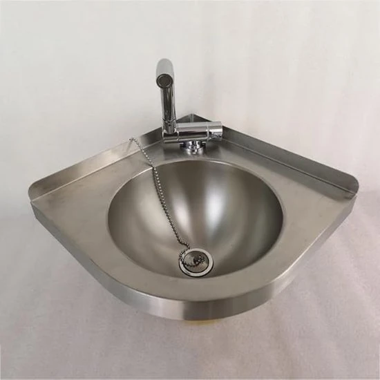 Caravan triangle wash basin
