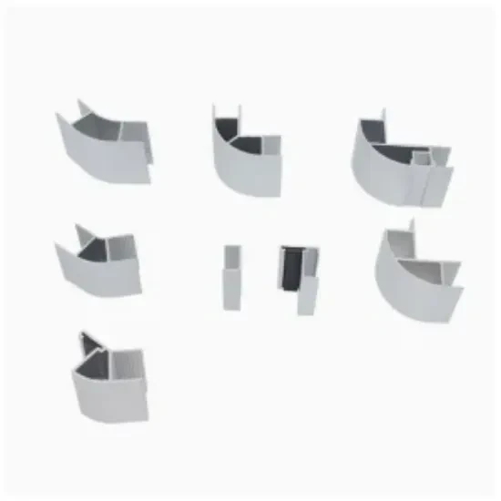 Aluminum interior decorative parts for the caravan