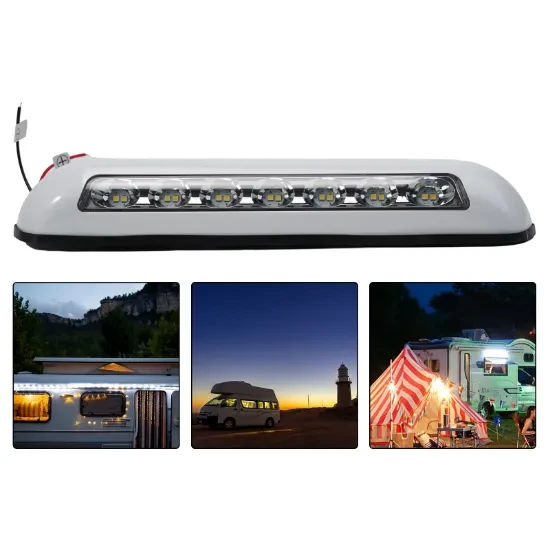 Short caravan side door light