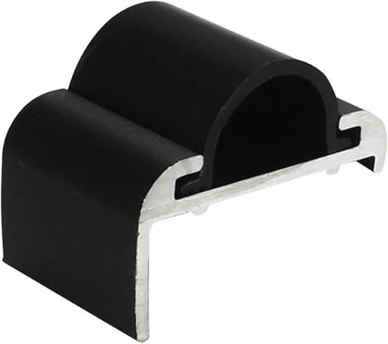 Flexible aluminum frame with external clip 1