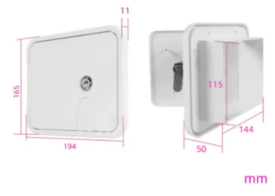 White water inlet hole 1