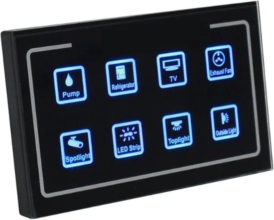 Control panel for the caravan 1