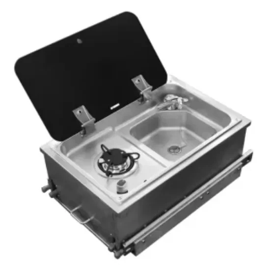 Cooker with small sink
