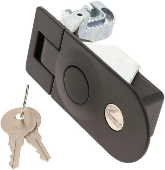 Lock cabinets with key