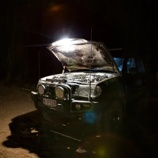 HARDKORR bi-color LED spotlight