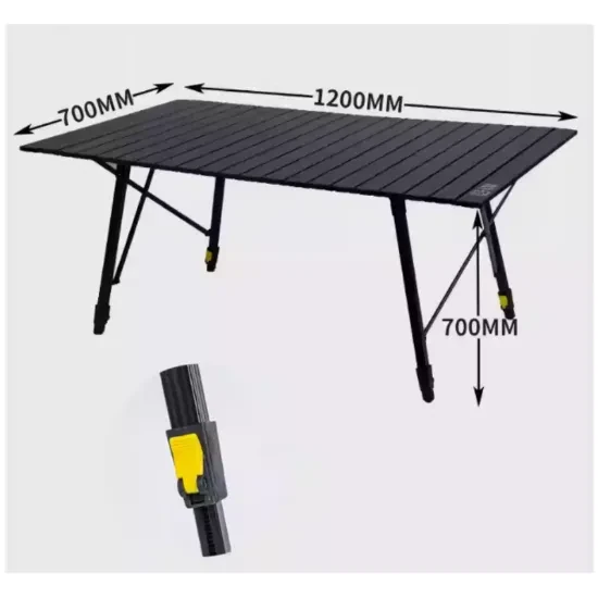 Outdoor picnic table
