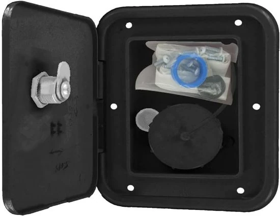 Water inlet with lock 2