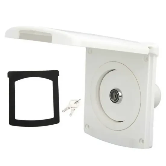 Water inlet with lock