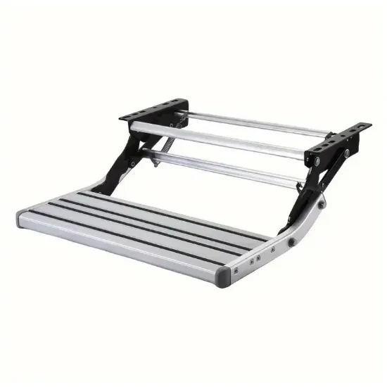 Caravan ladder with one step