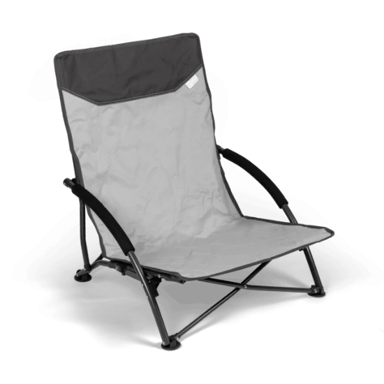 Low folding camping chair