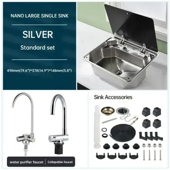 Caravan wash basin 1