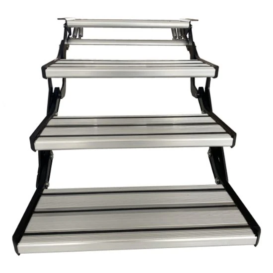 Caravan ladder with 3 steps