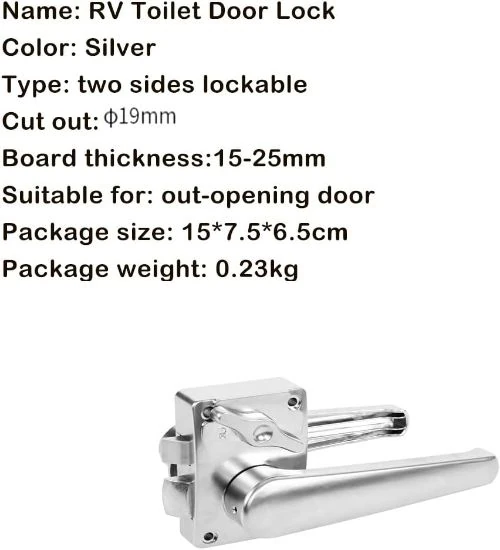 Caravan door handle 1