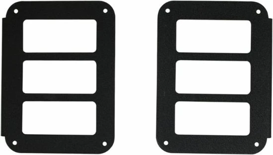 Lite stainless steel rear protection cover for Jeep Wrangler JK