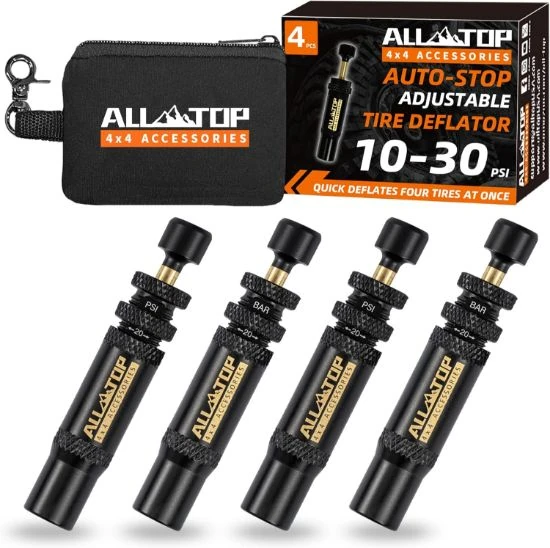 Tire deflation valve - ALL TOP