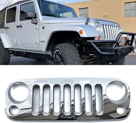 Front grille for 2007-2018 Wrangler JK