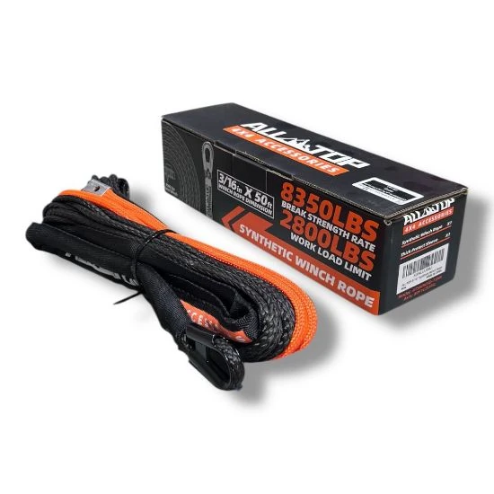 Winch rope 4.75 mm 15.2 meters 2600 kg