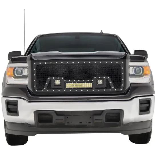 Front grille GMC Sierra 2500-3500 black 11 - 14
