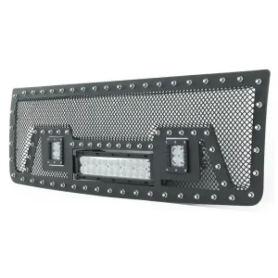 Front grille GMC Sierra 1500 (2007-2013) black