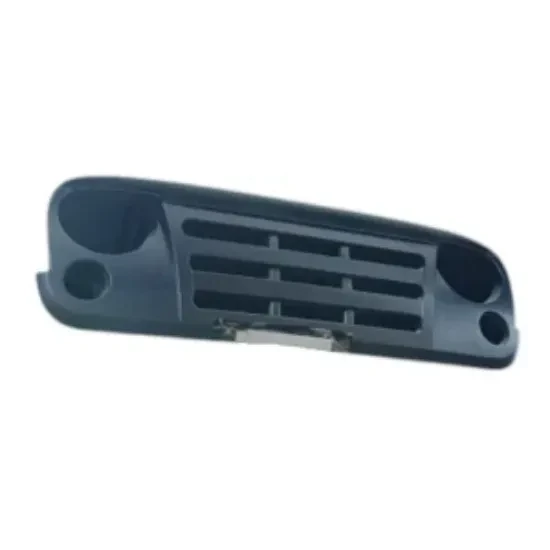 Jeep Wrangler front grille with LED openings