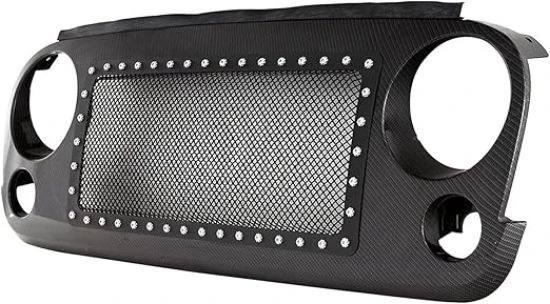 Wrangler JK carbon fiber front grille