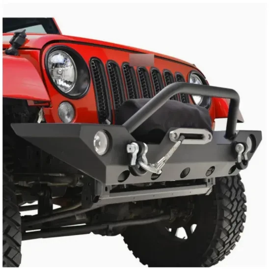 Jeep Wrangler JK Front Bumper Light - LED - Two Trim Rings