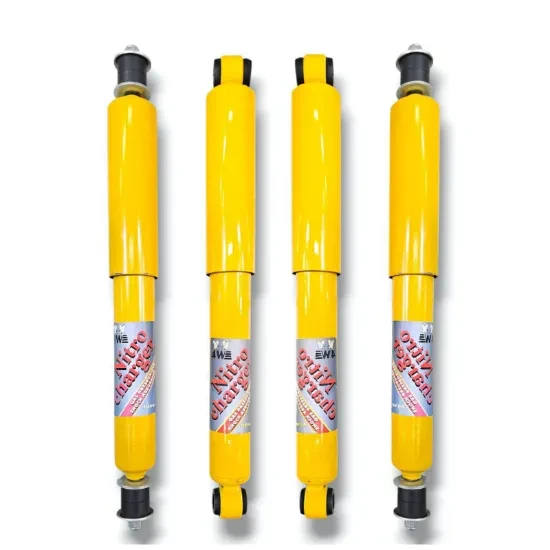 Jumpin' Nissan Patrol, front and rear