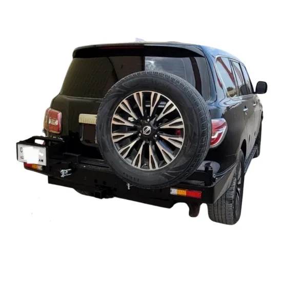 Nissan Patrol rear strut with spike hangers and jerky base