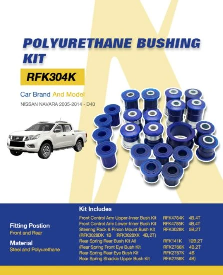 Kit bush fourwheel Nissan Navara (2005 - 2014)