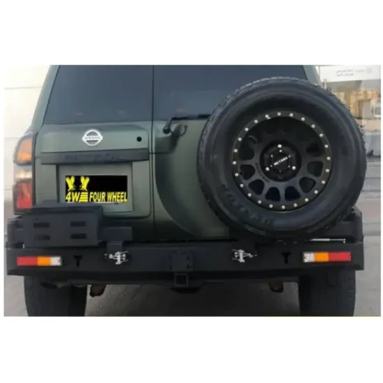 Nissan Patrol Y61 rear strut + spike hanger + double jerky hanger