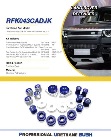 Bosch Fourwheel Land Rover Defender kit 1