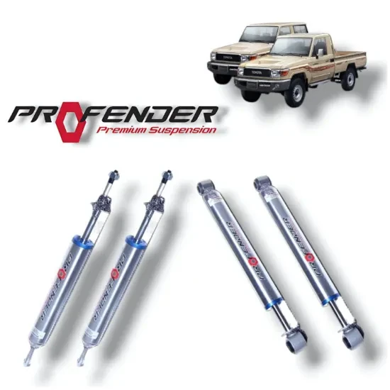 Two sides: Nissan Patrol FTC - Toyota Land Cruiser, front and rear chassis 1