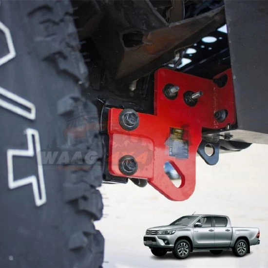 Toyota Land Cruiser LC100 rear strut with jerky base and spur