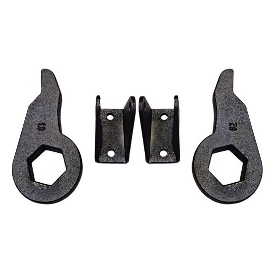 GMC Sierra - Chevrolet Silverado 2500 Torsion Bar Key with Shock Extender Bracket for Adjustable Leveling Lift Kit four wheel center al ain